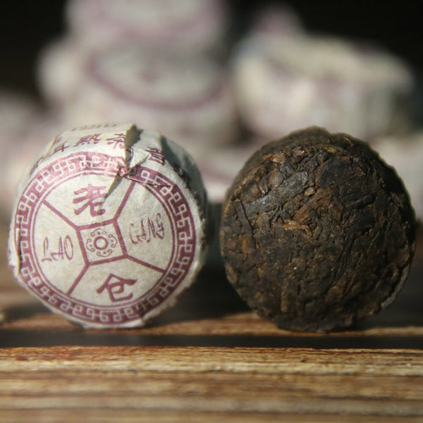 Laocang 2015yr Ripe Tuocha Tea Original Taste Puer Tuocha Mini Pu Er Tuo Cha Tea