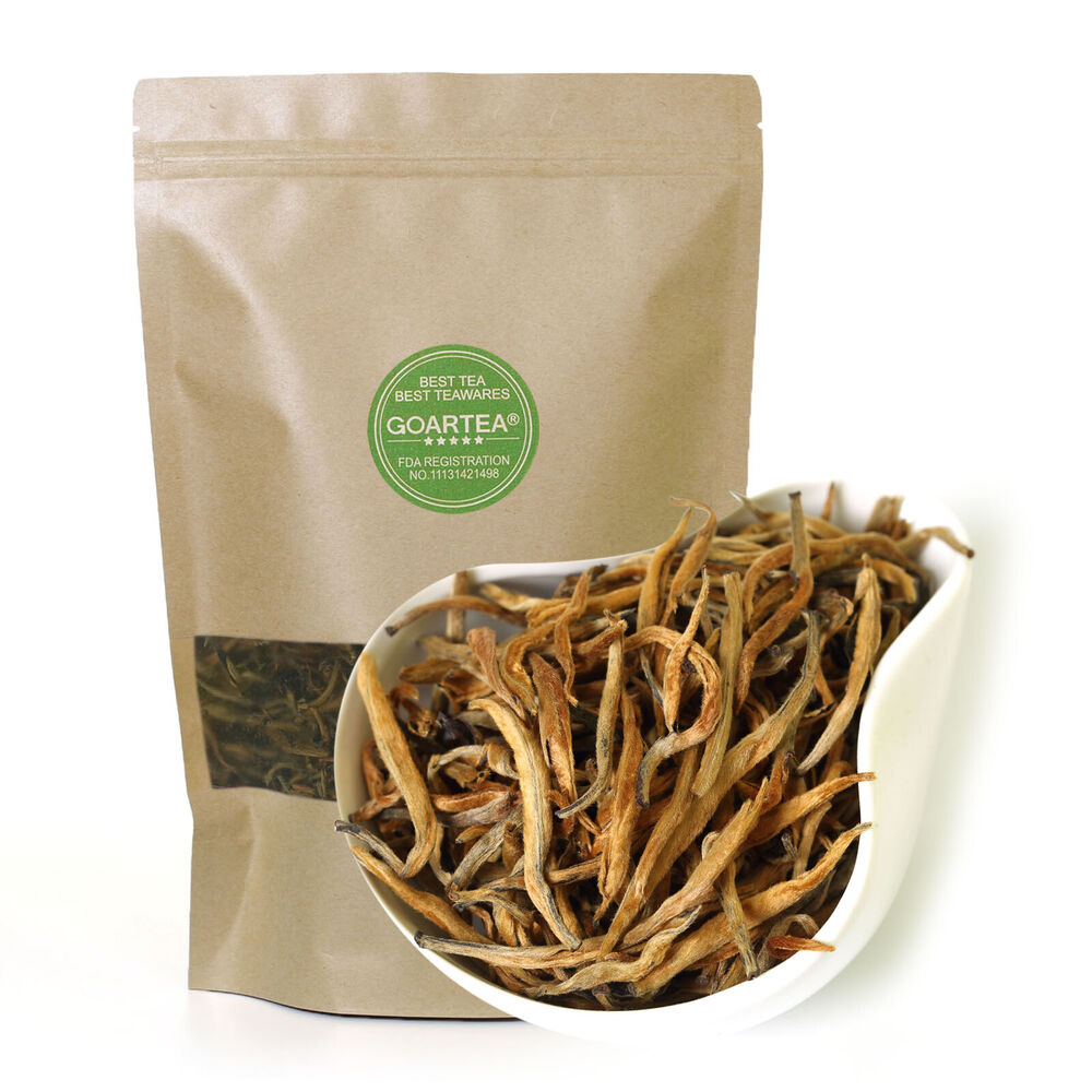 TeaHELLOYOUNG 100g Nonpareil Supreme Yunnan Black Tea Chinese Fengqing DianHong Bud