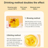 Yuanqi Four Treasures Tea, Ginseng Tea for Men, Independent Packaging Tea Bag