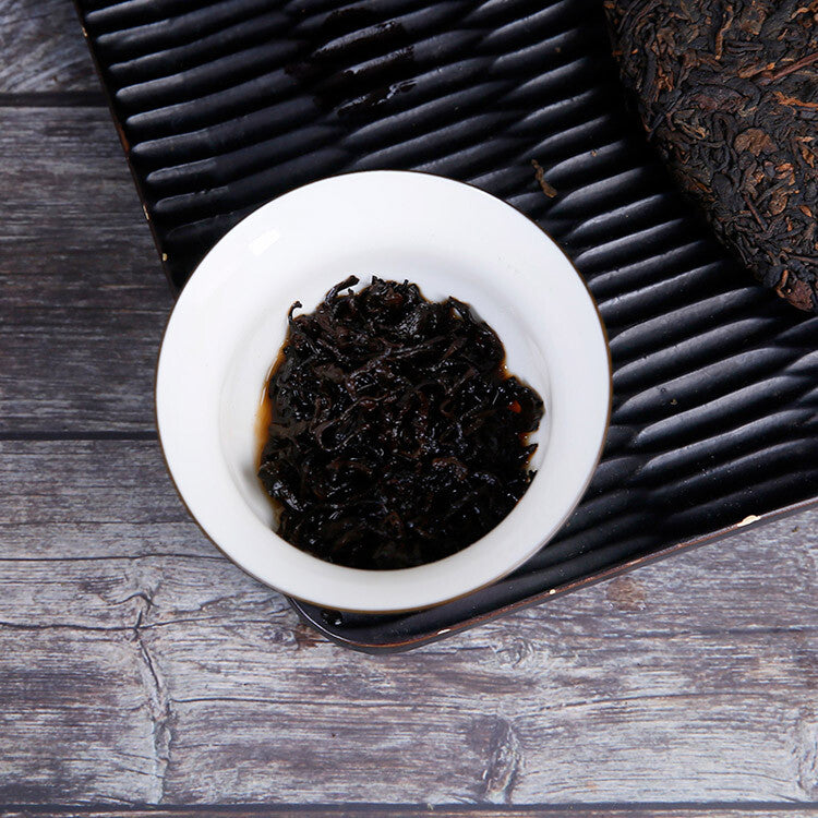 TAI HE *  Dr. Pu'er Tea Pure Jingmai Arbor Tree Pu-erh Big Cake Ripe 357g