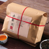 TeaOrganic Jin Jun Mei Golden Eyebrow Wuyi Black Tea 500g Jinjunmei Red Tea Junmee