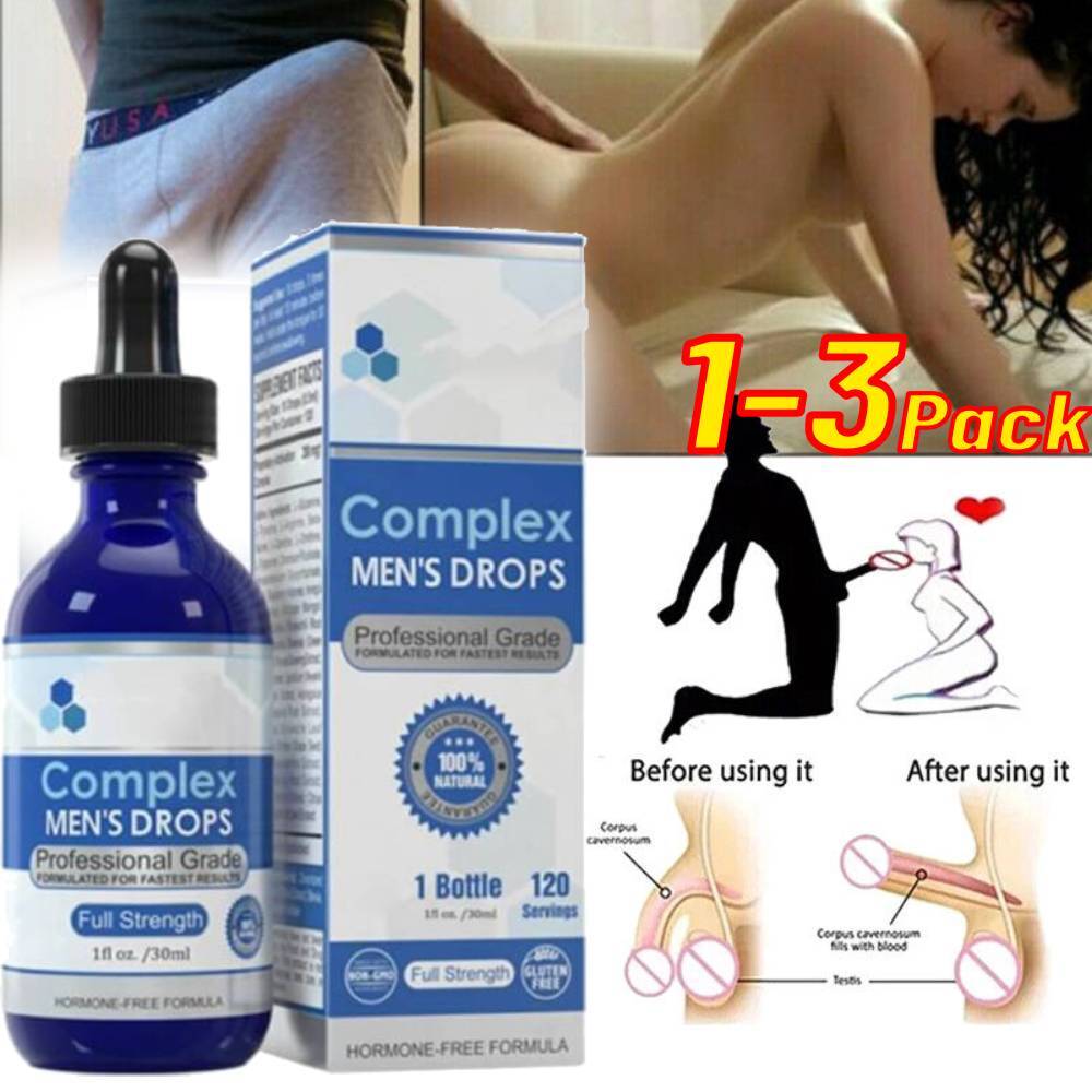 Natural Complex Men's Drops Secret Drops for Strong Men Men’s Drops Main image