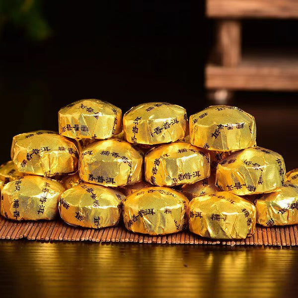 Ripe Pu-erh Black Tea Cooked Tea Glutinous Rice Fragrant Tuocha Yunnan Puerh Tea