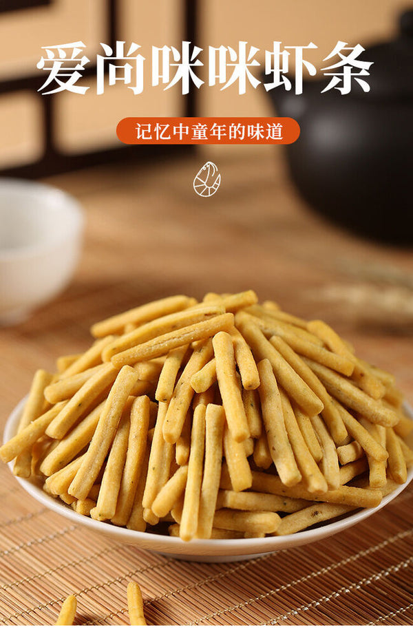 10g*20bag Mimi shrimp bars casual childhood snack Chinese specialty snacks