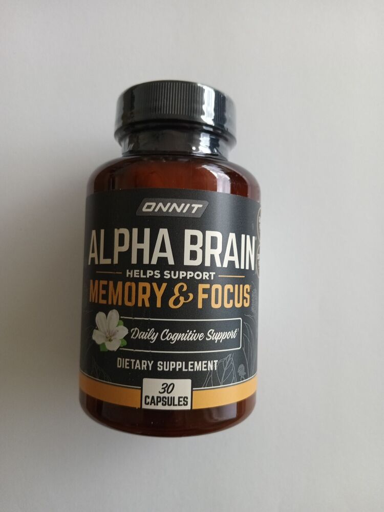 Onnit Alpha Brain Memory & Focus 60 Capsules