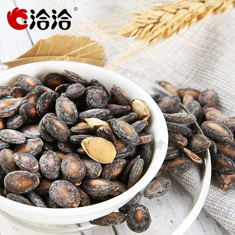 洽洽 小粒香西瓜子 奶香味 Chinese Food Snacks Qiaqia Milk flavored watermelon seeds 500g Secondary image