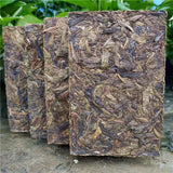 250g Pu'er Tea Brick Golden Leaf Puerh Sheng Tea Yunnan Old Tree Pu-erh Tea
