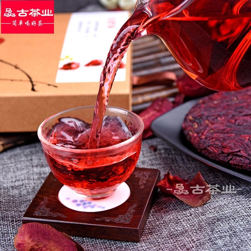 200g Roselle Hibiscus Sabdariffa Floral Flower Tea Cake Blooming Tea Main image