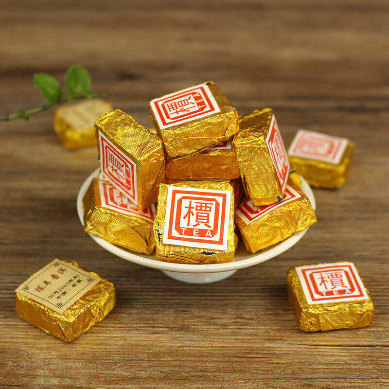 Yunnan 'Jia' Word Chinese Pu-erh Old Ripe Puer Pu'er Tea Brick Mini Puerh Main image