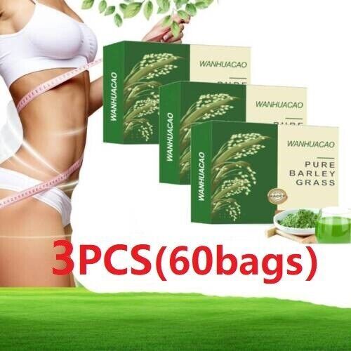 3X HELLOYOUNG Barley Grass Powder Pure & Organic, Pure Organic Barley Main image
