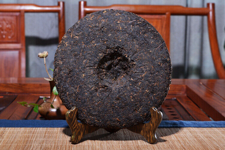 Yr Yunnan Bulang Mt. Gong Ting Pu-erh Golden Buds Pu'er Puer Tea Ripe 357g