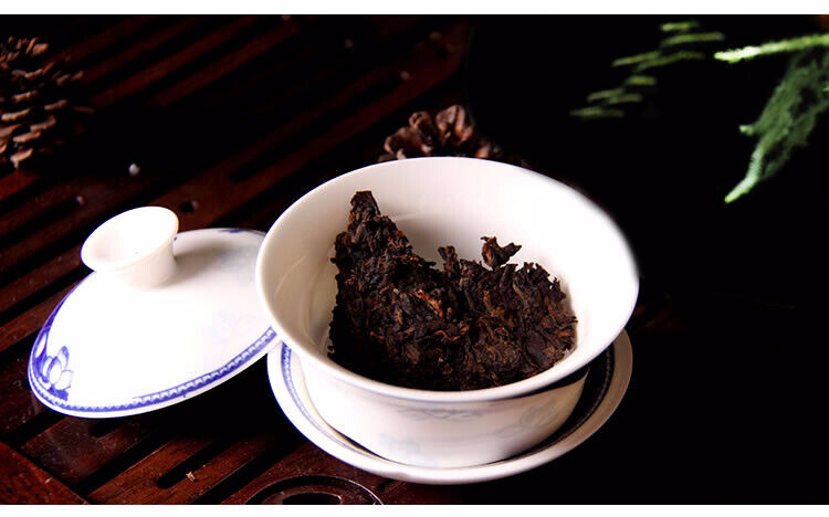 Ripe Pu-erh Heaven Earth Menghai Royal Golden Buds Old Arbor King Tea 357g