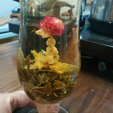 20 Pieces Blooming Tea Balls Green Tea Artistic Flowers Tea Blooming Flower Tea