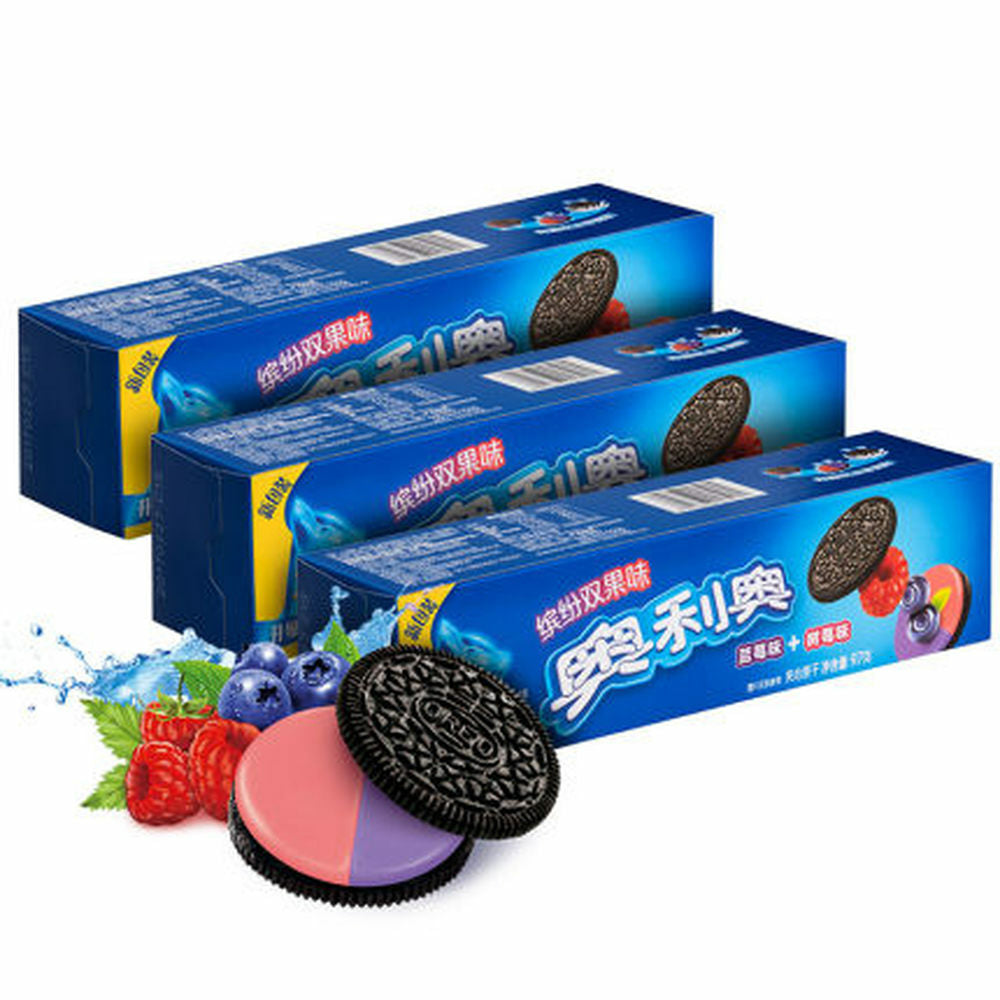 Wasabi flavour Snacks（亿滋奥利奥/Oreo 夹心饼干 97g/盒 Sandwich biscuit）China Main image