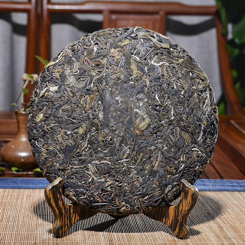 Sanpa Lao Ban Zhang Raw Puerh 100% Natural Pu-erh Shen Puer Tea 357g