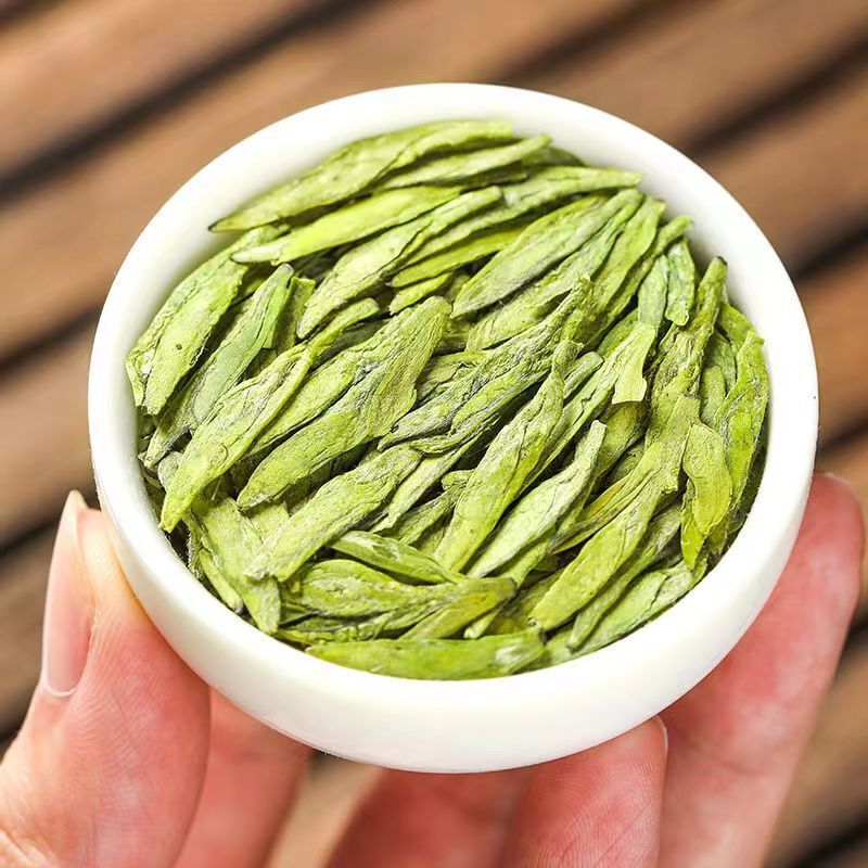 250g New Longjing Green Tea Bagged Spring Tea Organic Dragon Well Tea Loose Leaf Main image