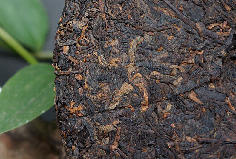High Mountain Arbor Materials Xiaguan FT7573 Puerh Puer Ripe Tea Cake 357g