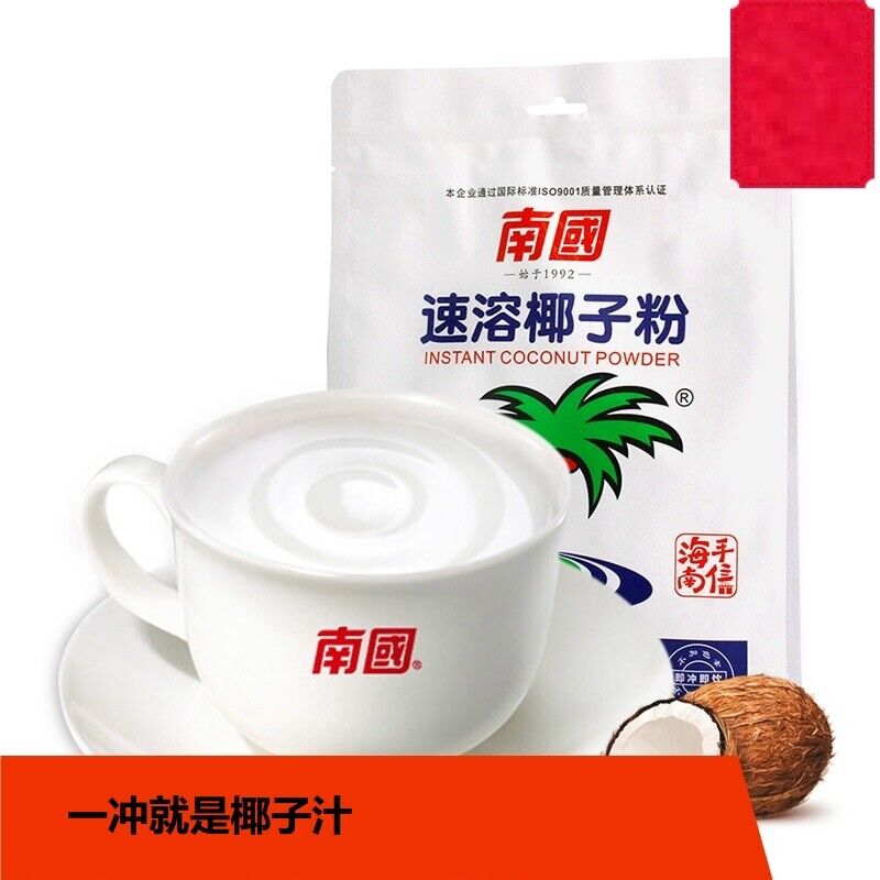 海南特产 营养早餐代餐粉粉椰奶椰汁浆 南国速溶椰子粉340g(20小包) China snacks Nanguo Instant Coconut Powder Main image