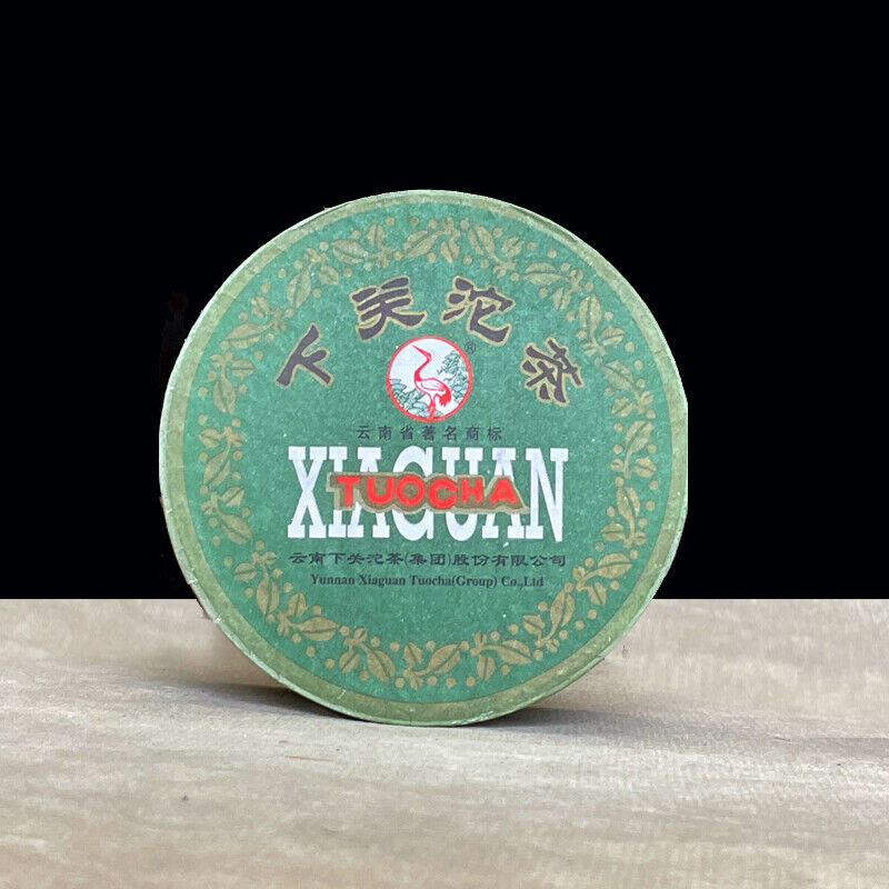Xiaguan Tuocha JIA JI Shen Puerh Old Tree Raw Pu-erh Tea 100g Puer Tea Box