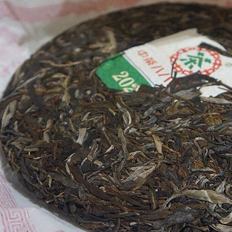 88 Green Cake Banzhang Big Tree ChinaTea Pu'er Pu-erh Tea Raw Tea 357g
