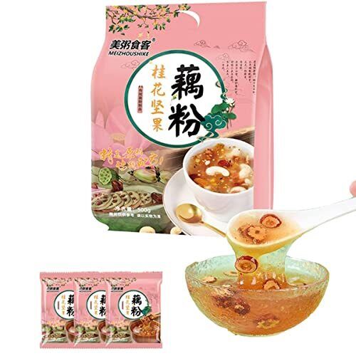 Instant Sweet Scented Osmanthus, Nut and Lotus Root Powder Soup17.63oz/500g