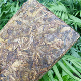 250g Pu'er Tea Brick Golden Leaf Puerh Sheng Tea Yunnan Old Tree Pu-erh Tea