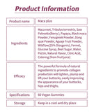 100% Natural Maca Root Plus Butt Firming BBL-Gummies for Butt Hips Enlargement