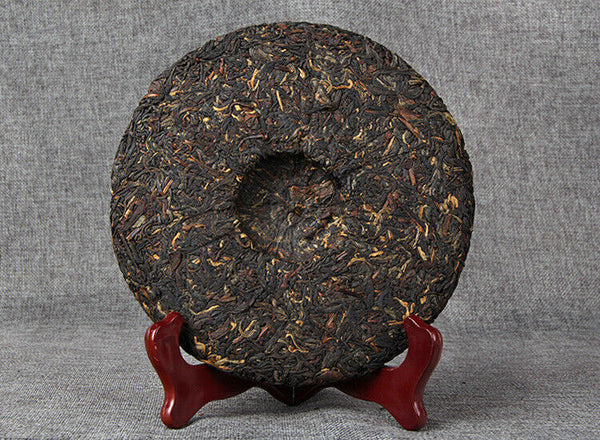 TeaYunnan Old Tree Black Chinese Tea Dianhong Feng Qing Red Black Tea Cake 357g
