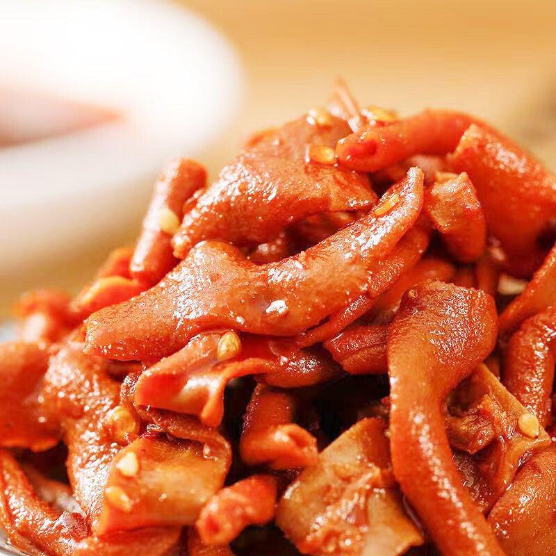 Yachang Spicy Cooked Duck Intestines Snacks 40bags Mixed Flavor 牛海哥爆爽鸭肠 Secondary image