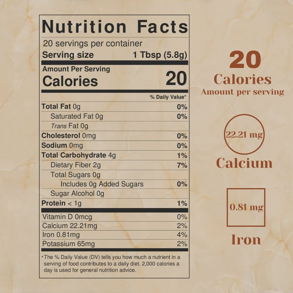 Organic Ground Cardamom Powder - Pure Green Cardamom Spice - 3.53OZ Secondary image
