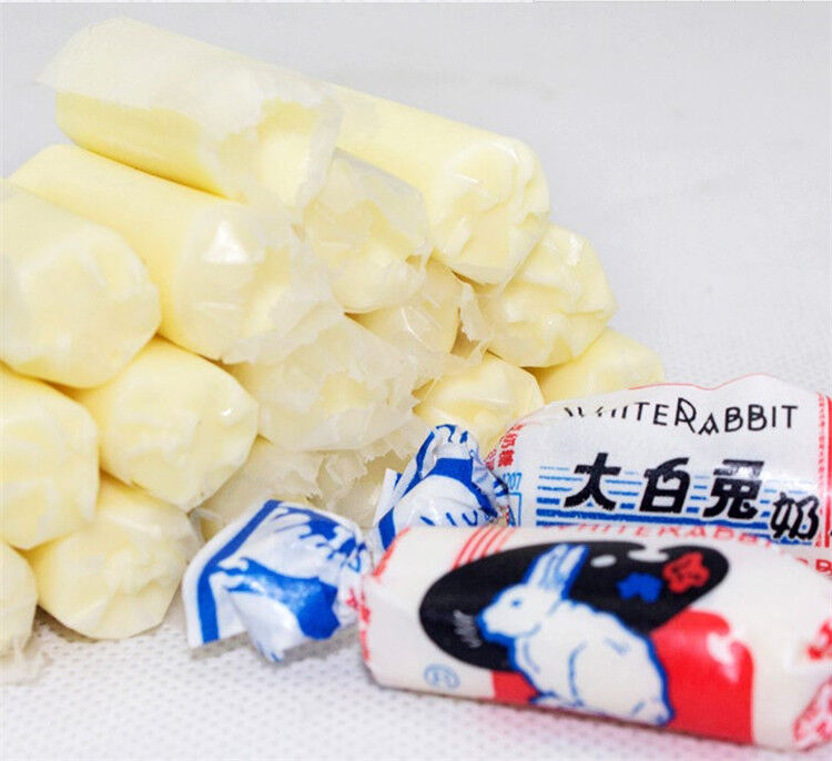 100-500g Creamy Candy, White Rabbit Milky Hard Candy, Sweets Cute snack foods Main image
