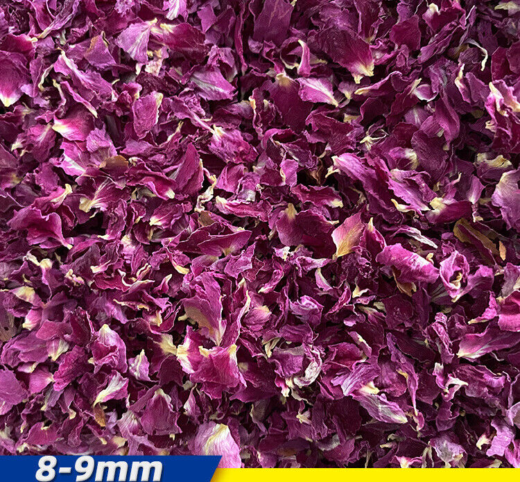 Red Rose Petal, Organic | Rosa Centifolia | Edible Dry Flower - Food Grade Herb Secondary image