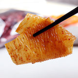 80g/bag old style big spicy chips spicy Chinese snack food hand torn spicy strip