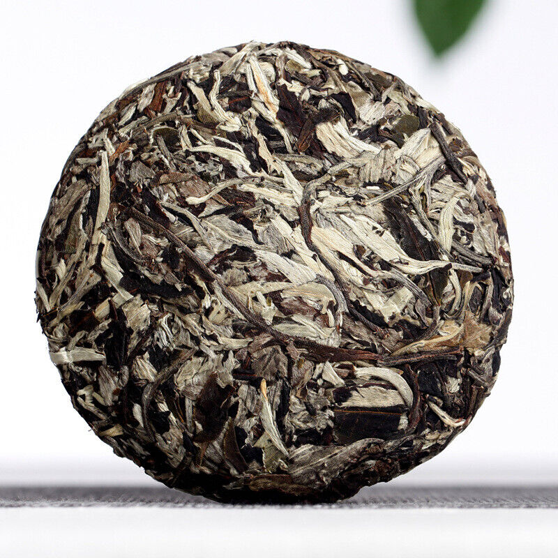 Yunnan Puer White Buds Raw Ancient Tree Shen Pu Erh Tea,Moon Light Pu'er 100g Main image
