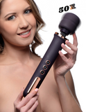 Powerful 50X Personal Women Massage Wand Scepter Silicone Best Womens Massager
