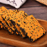 250g Crab Flavored Egg Yolk Rice Crust Glutinous Rice Black Gold GuoBa Snacks