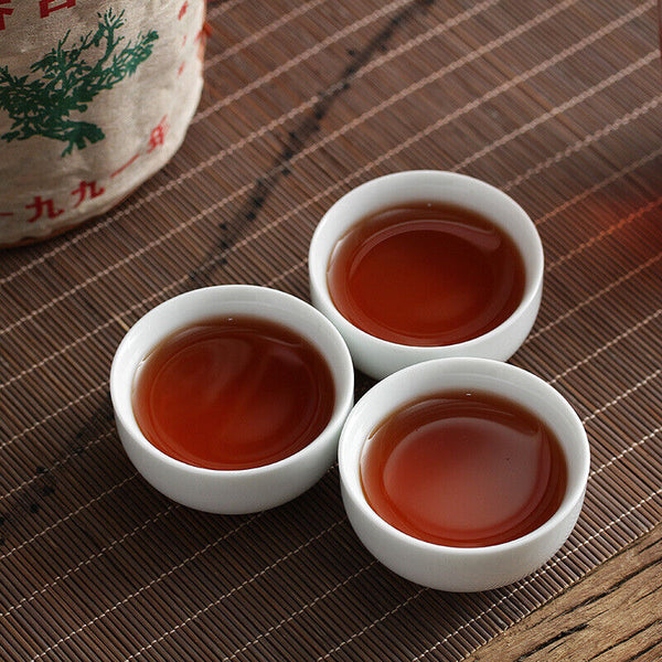 Yunnan Puer Tea Zhang Xiang Ancient Tree Puerh Loose Ripe Basket Pack 300g