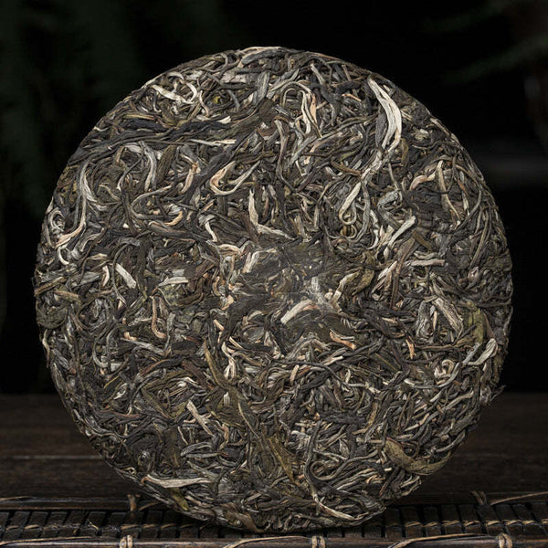 Thé Pu Erh vieil arbre thé vert biologique chinois thé cru Pu'er deGuangzhou357g