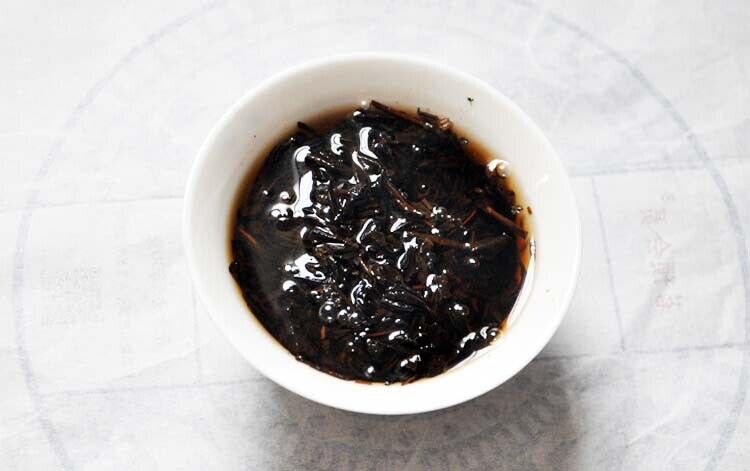 TeaWuzhou Liu Pao Tea Black Tea Aged Dark Tea Liubao Tea Cake Liu Bao HEI CHA 480g
