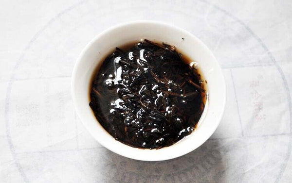 TeaWuzhou Liu Pao Tea Black Tea Aged Dark Tea Liubao Tea Cake Liu Bao HEI CHA 480g