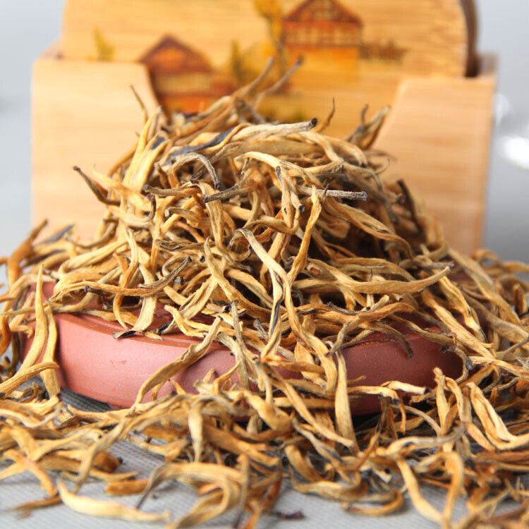 Supreme Chinese Yunnan Black Tea Fengqing Dian Hong Golden Buds Dianhong 250g Secondary image
