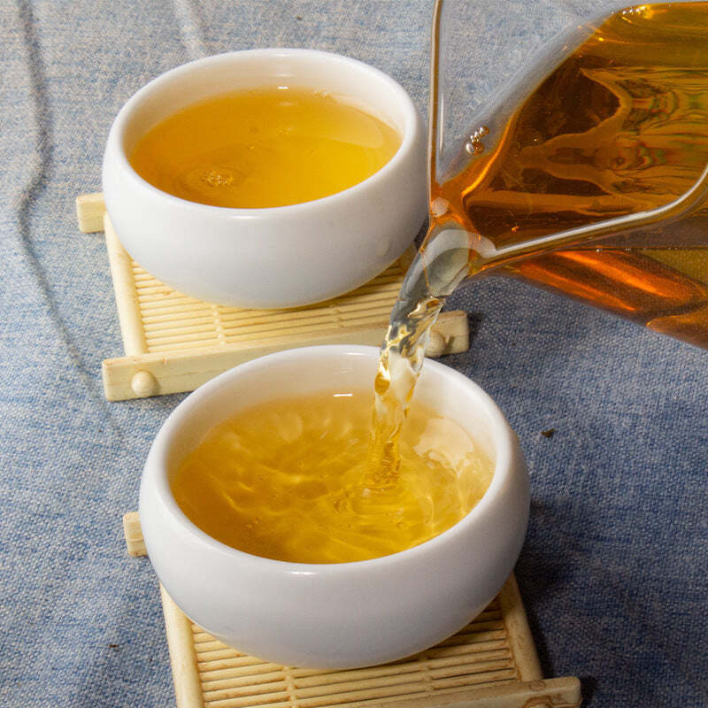 Gâteau de thé cru Puerh aux cent arbres anciens Collection  thé pu-erh 357g