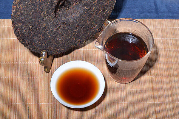 Yr Yunnan Bulang Mt. Gong Ting Pu-erh Golden Buds Pu'er Puer Tea Ripe 357g