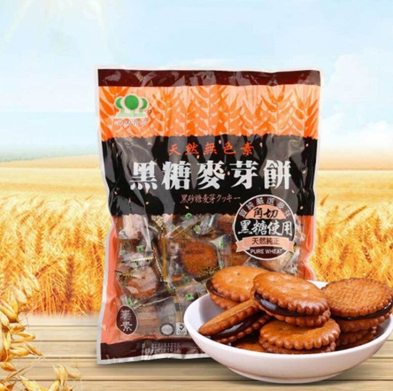 [Sheng Tian] Traditional Brown Sugar Malt Cookies 500g/Pack Taiwan 昇田黑糖麥芽餅 Main image