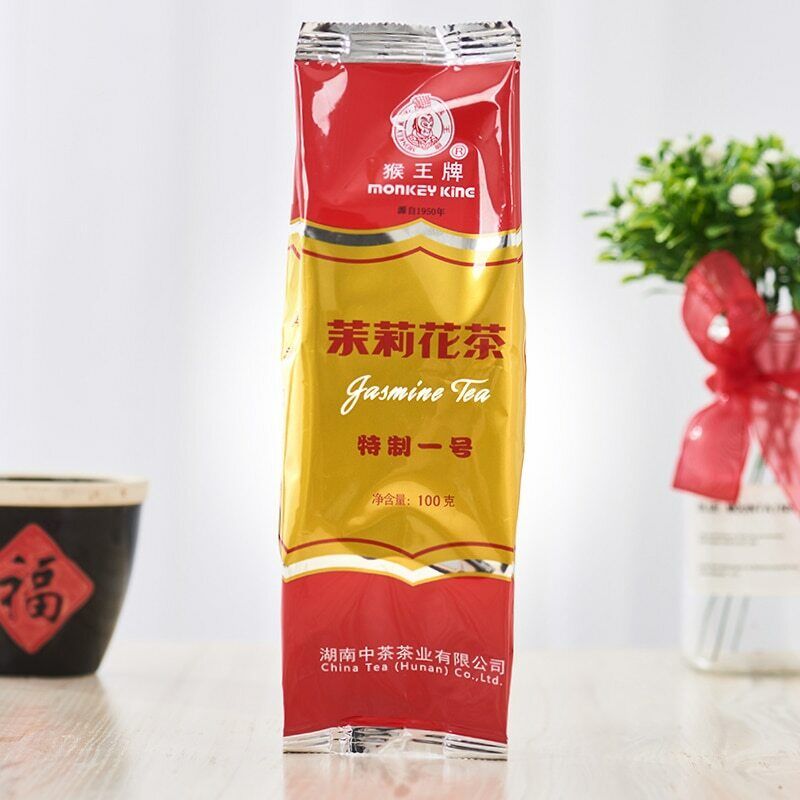 Zhongcha Special Jasmine Green Tea Loose Leaf Monkey King Tea 100g Main image