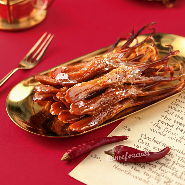 Liangpinpuzi Sweet Spicy Duck Tongue 40g x 3Bags Chinese Snacks Snack 良品铺子甜辣嫩鸭舌