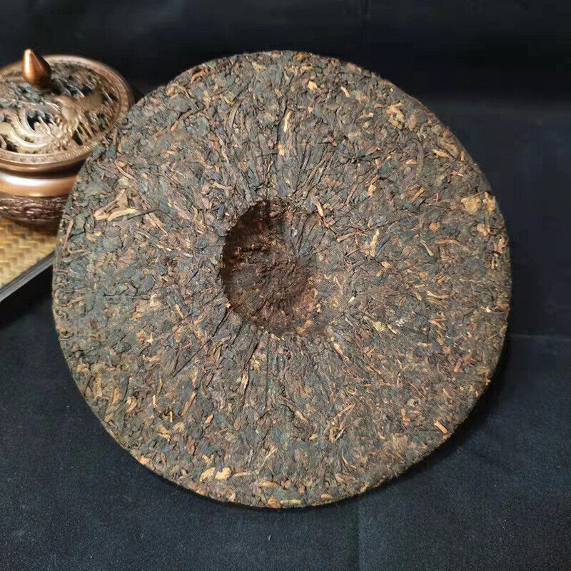 TeaTree Cooked Pu-erh Tea Cake Pu'er Black Tea 357g Laobanzhang Pu-erh Ripe Tea Old