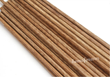10 Pairs Natural Wenge Wood Chopsticks Chinese Kitchen Tools 中国天然鸡翅木筷子