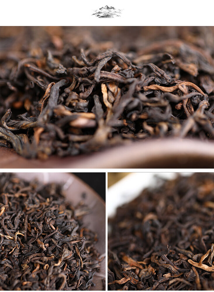 Lao Tong Zhi Third Grade Ripe Puer Loose Tea Haiwan Shou Puerh Tea 500g