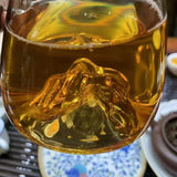 357g Yunnan Aged Pu'er Raw Tea Cake Menghai Early Spring Raw Puerh Cake Tea